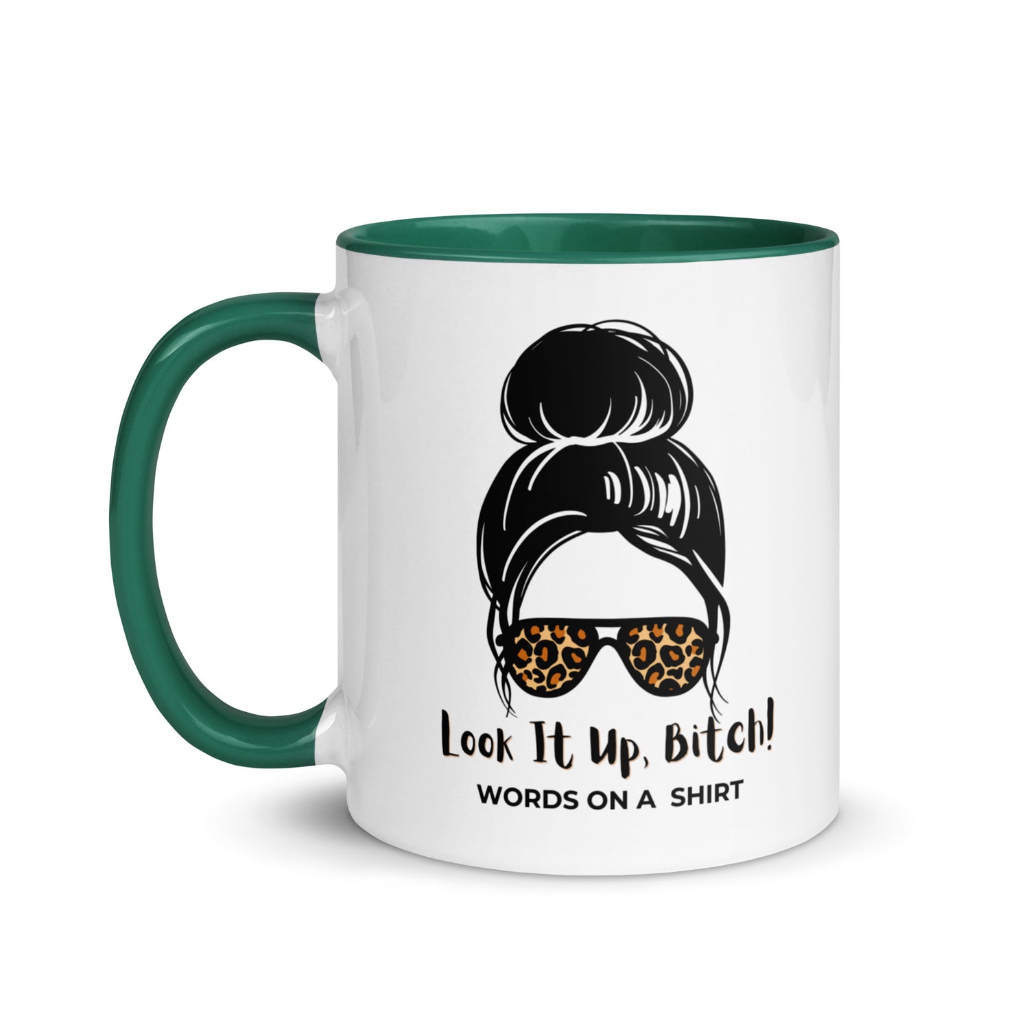 Jazz up your morning coffee or tea routine with a pop of color! These ceramic mugs not only boast a stunning design, but also feature a bright rim, handle, and interior, bringing a touch of pizzazz to your mug collection. Look It Up, Bitch!