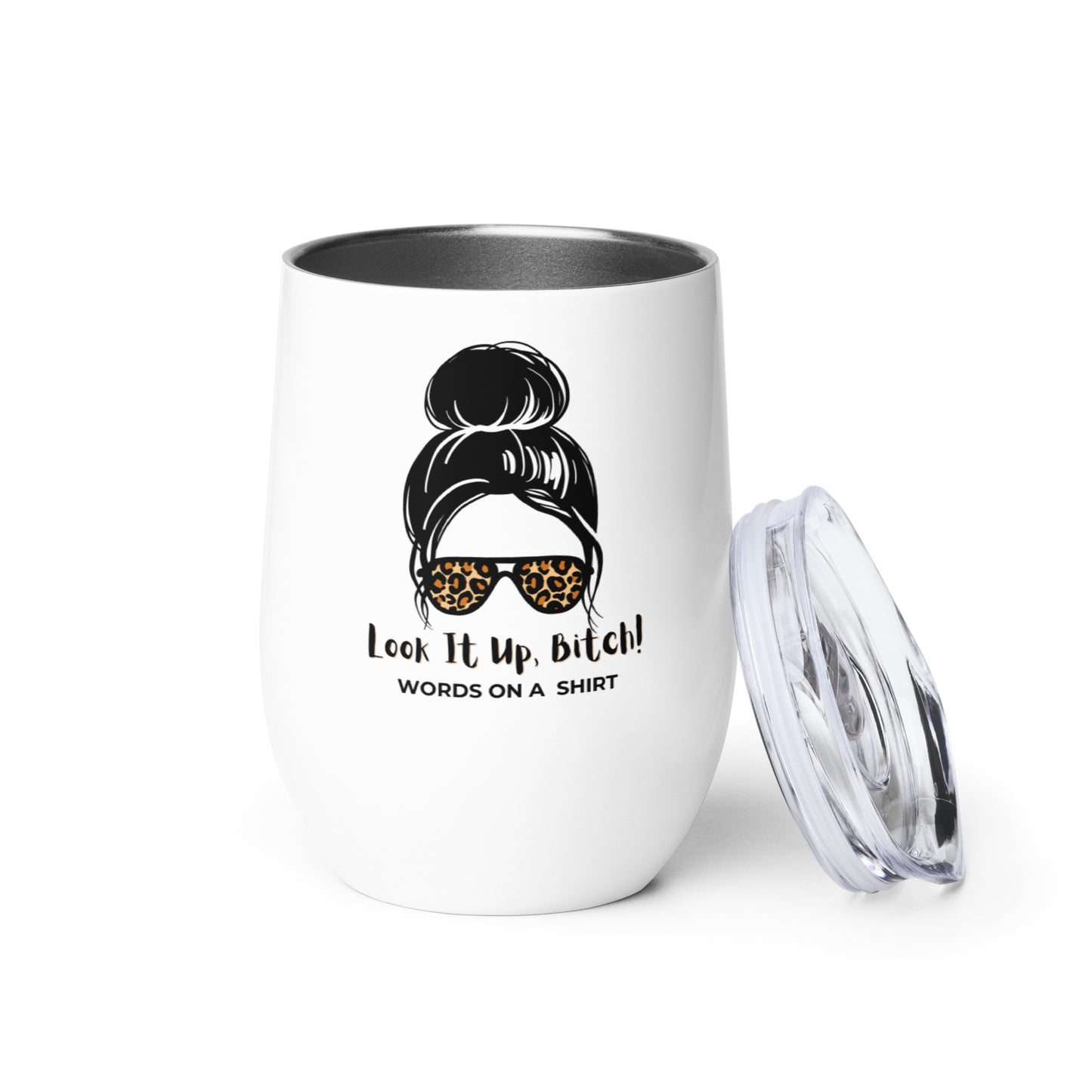 Wine Tumbler-Look It Up, Bitch