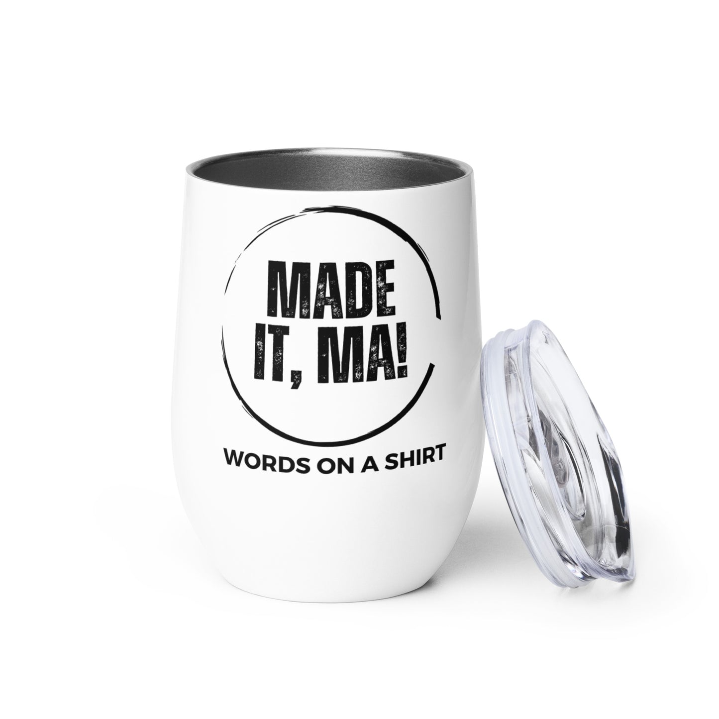 Need a way to keep your drink fresh and perfectly chilled during outdoor parties? Look no further than this quirky, unbreakable wine tumbler! Invite your friends over and let loose without any worries - Made It Ma!