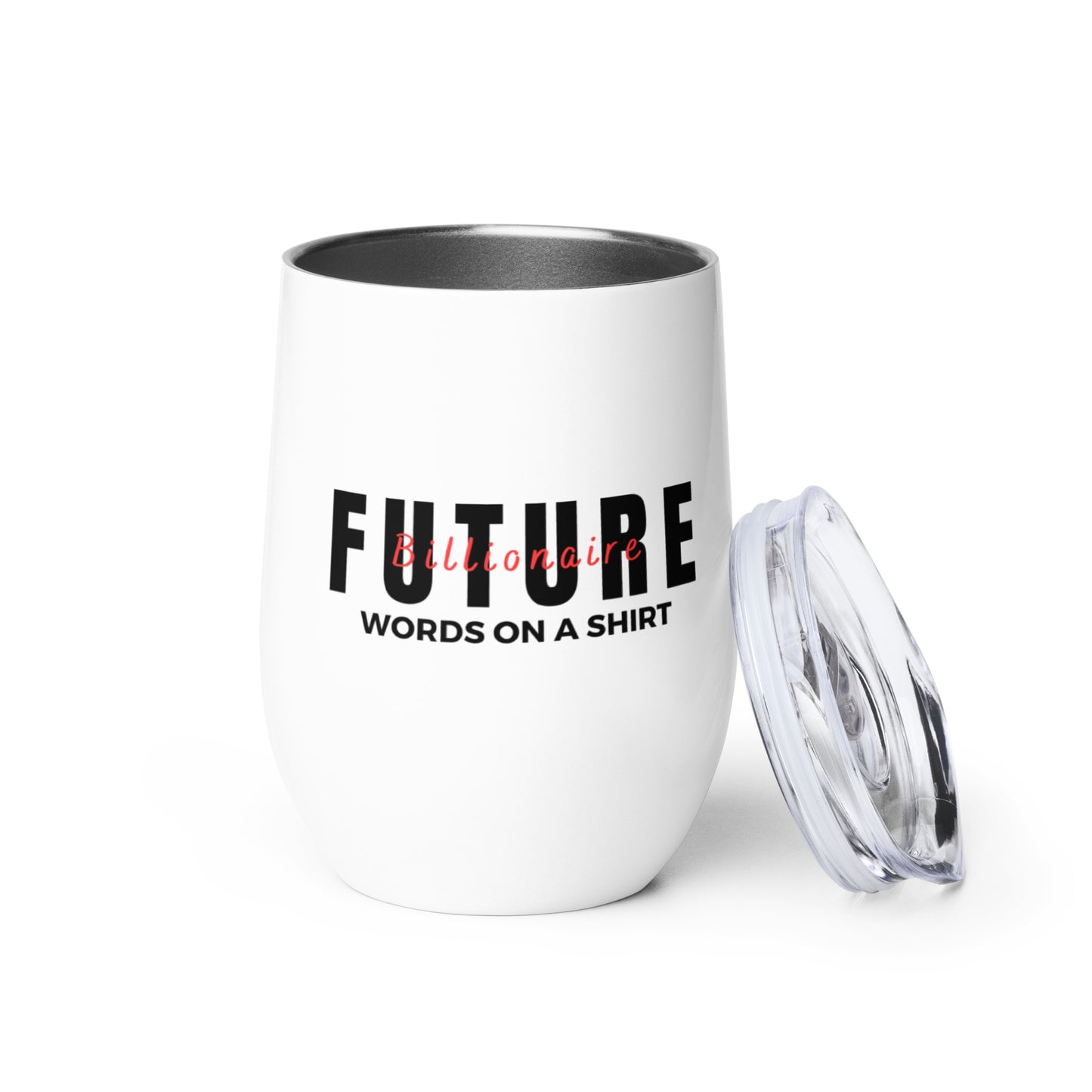 No outdoor soiree is complete without a trusty wine tumbler to keep your beverage perfectly chilled. Say goodbye to fragile glasses and hello to this one-of-a-kind tumbler. Join in on the fun with friends and leave any concerns behind. Future Billionaire!