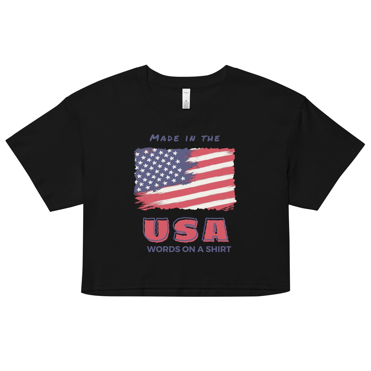 Women’s Crop Top- Made In America