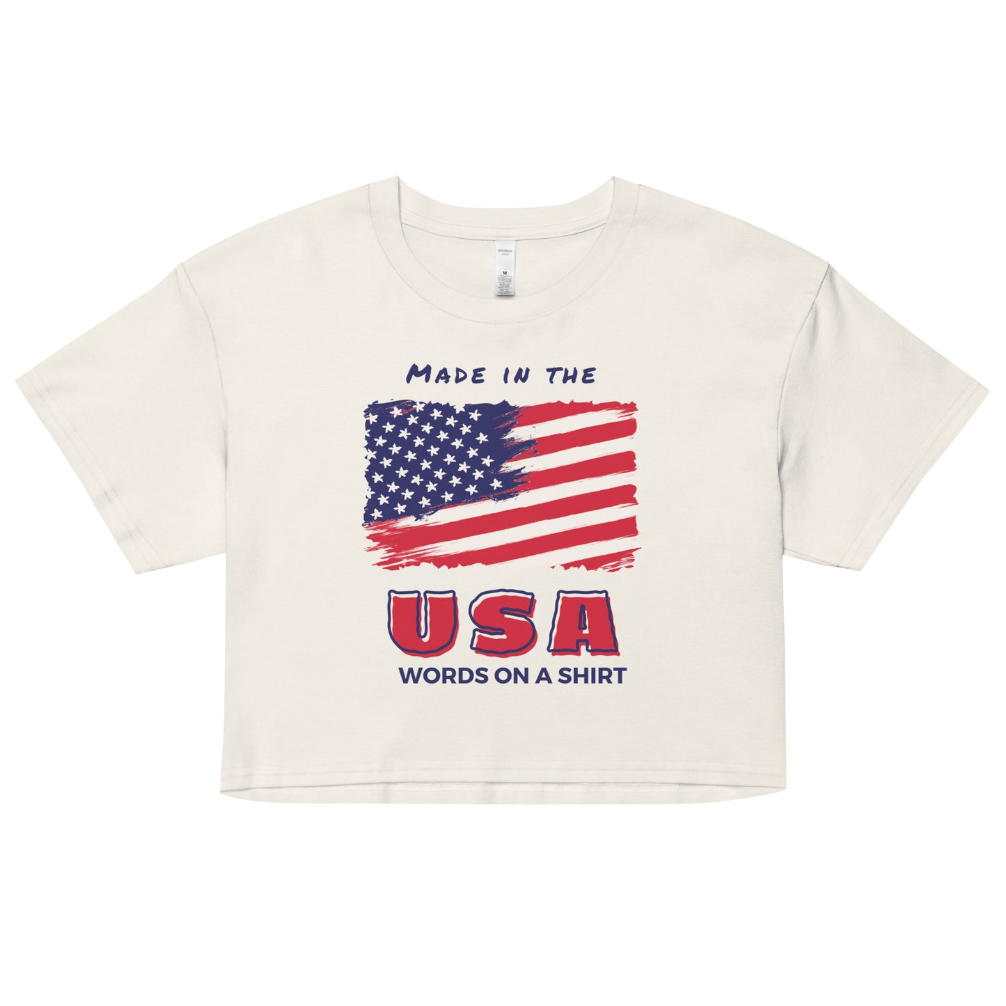 Women’s Crop Top- Made In America