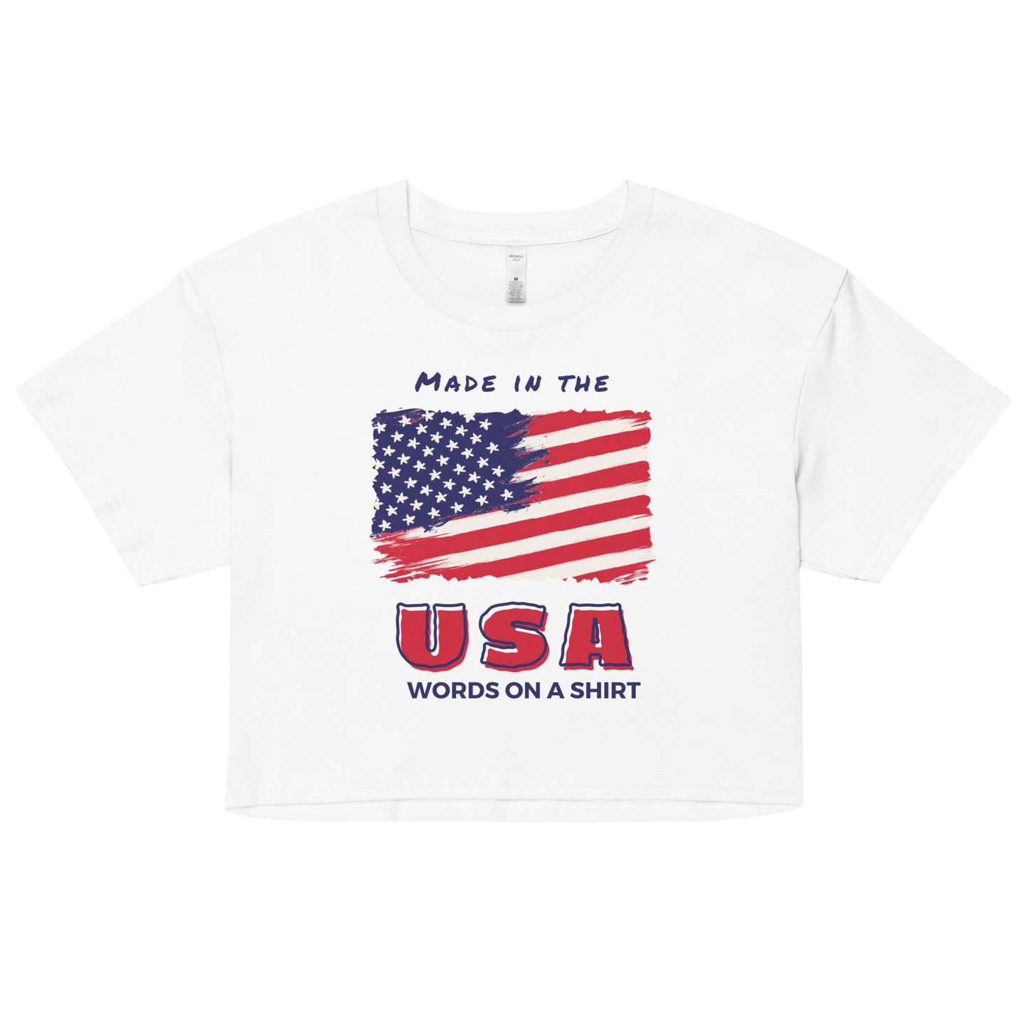 Women’s Crop Top- Made In America