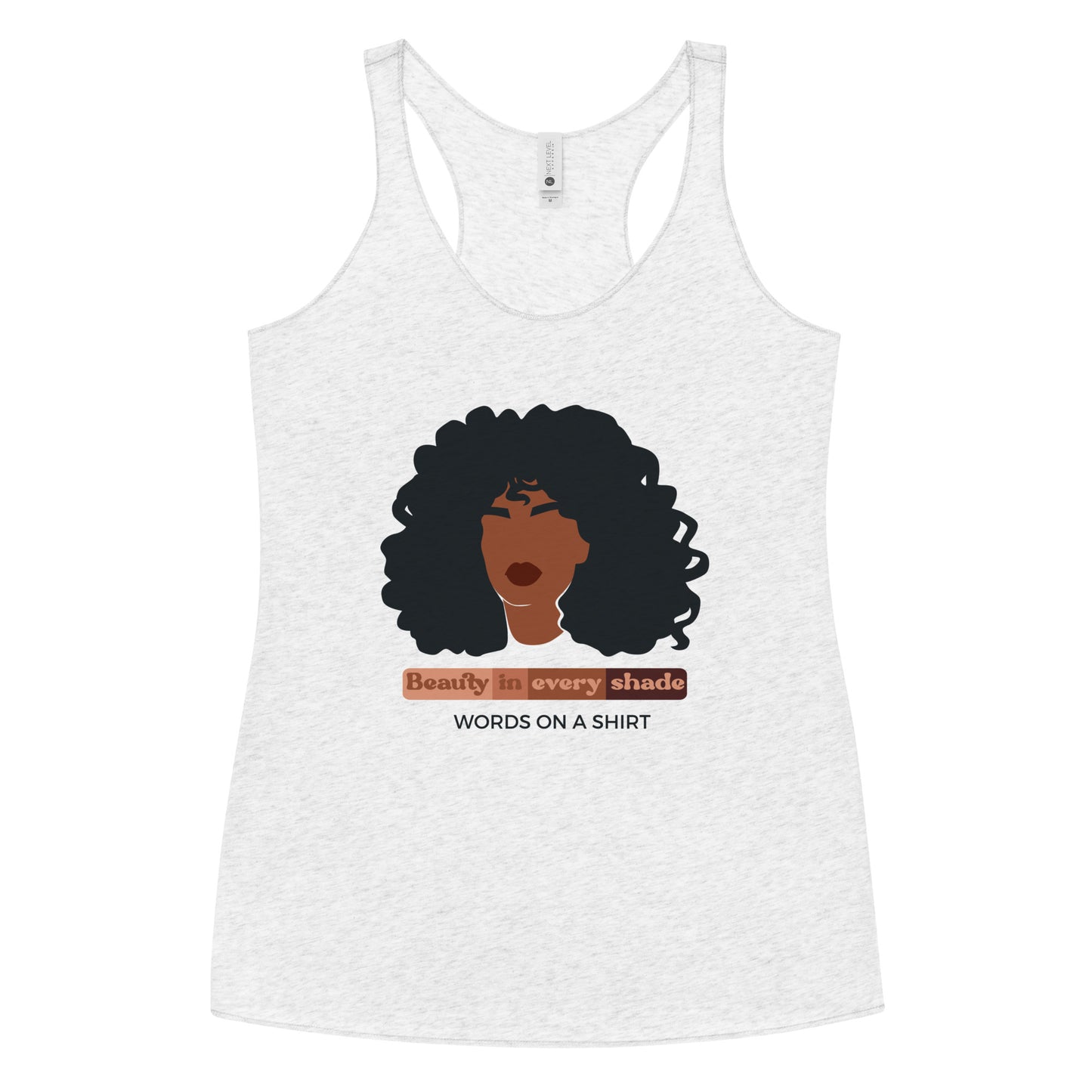 Women's Racerback Tank-Beauty In Every Shade