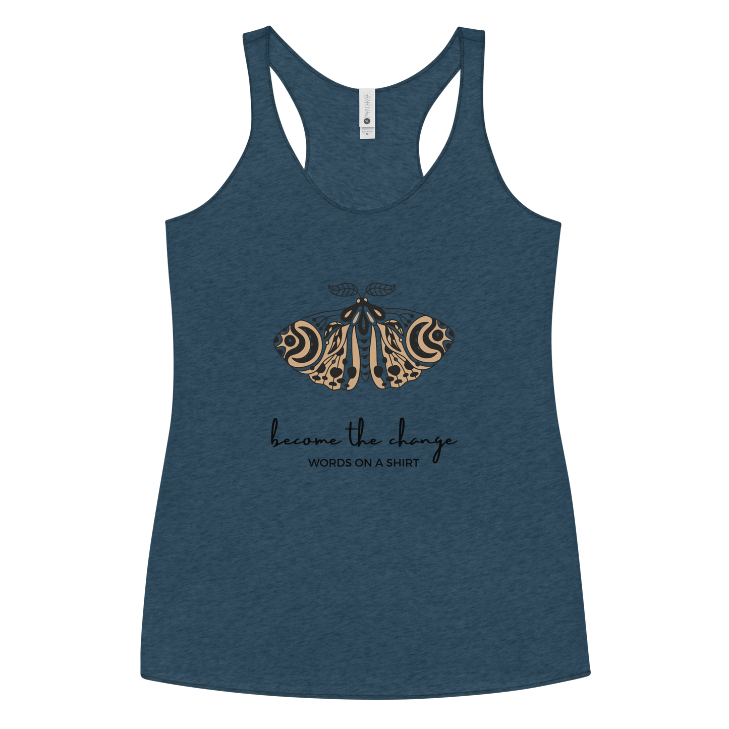 Stay ahead of the trend in this stylish "Become The Change" collection—our racerback tanks are designed to be lightweight with a flattering cut and raw-edge seams. Show them who's boss!