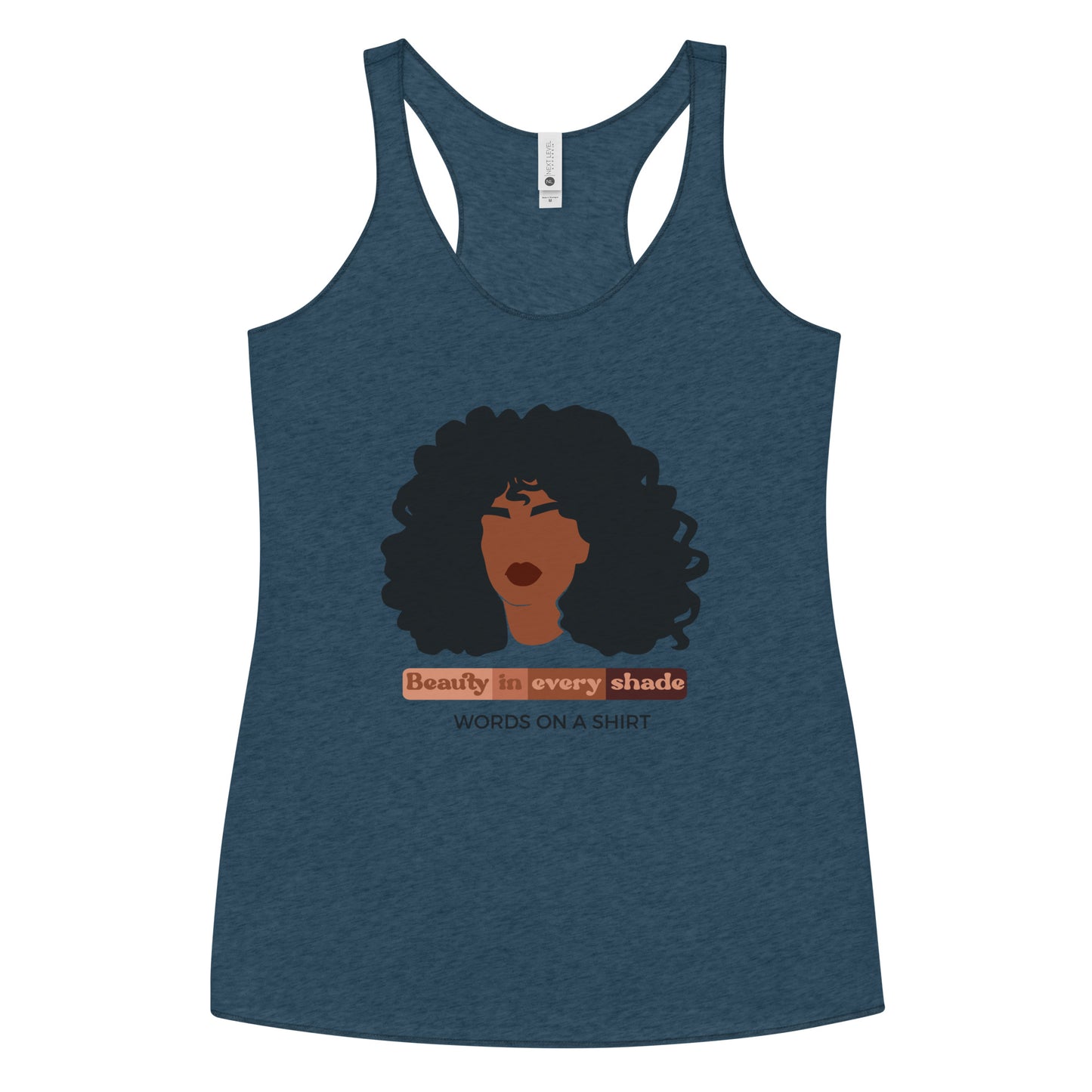 Women's Racerback Tank-Beauty In Every Shade
