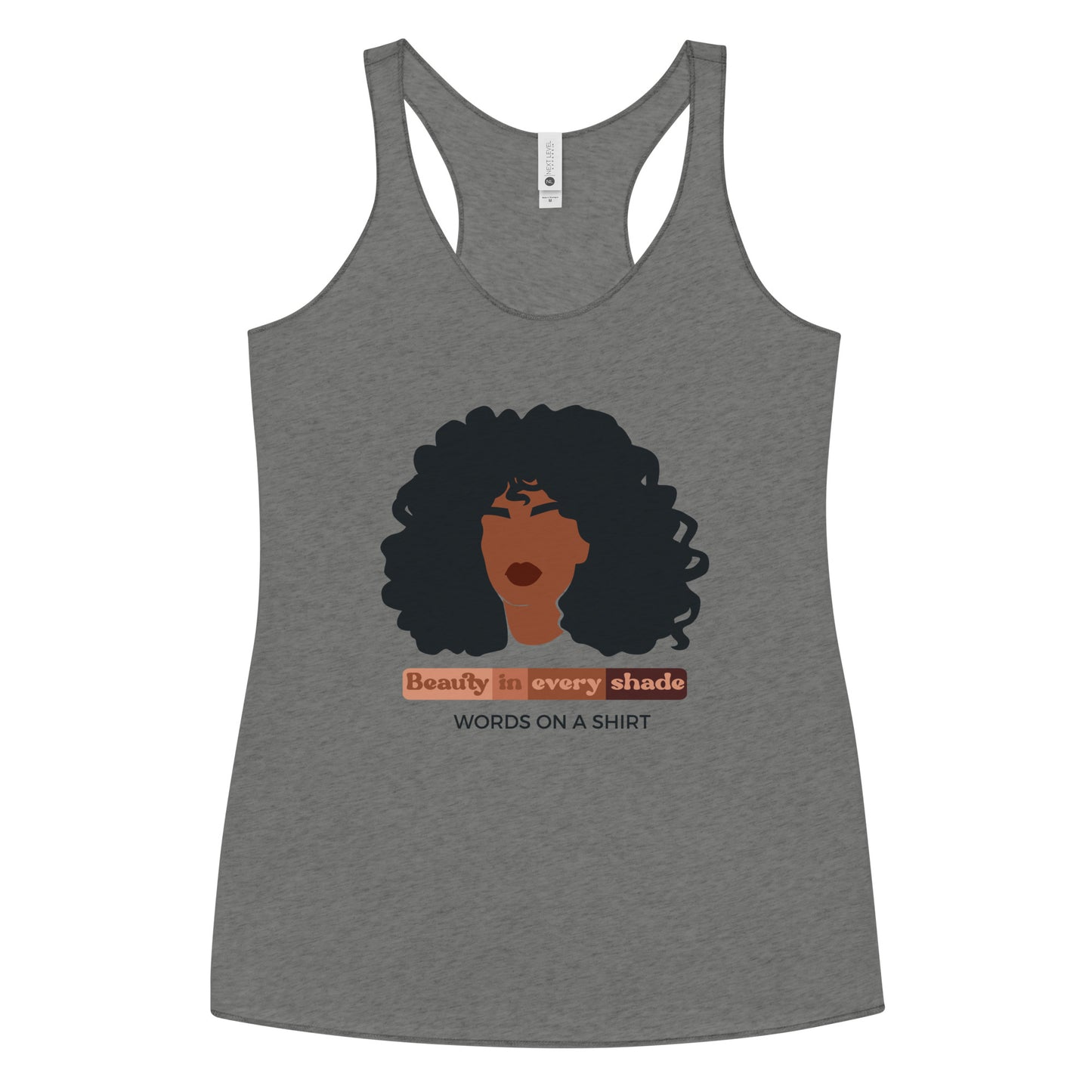 Women's Racerback Tank-Beauty In Every Shade