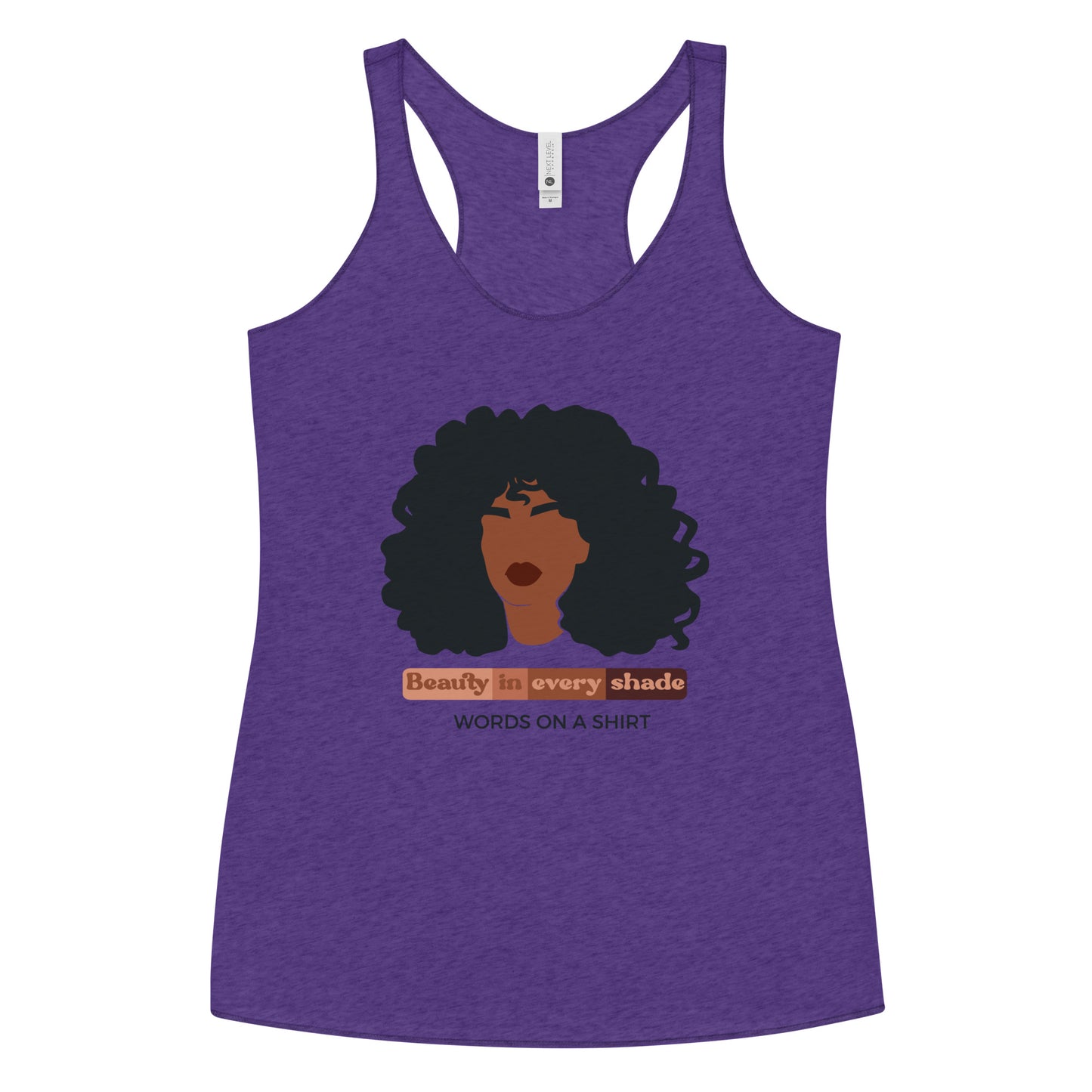 Women's Racerback Tank-Beauty In Every Shade