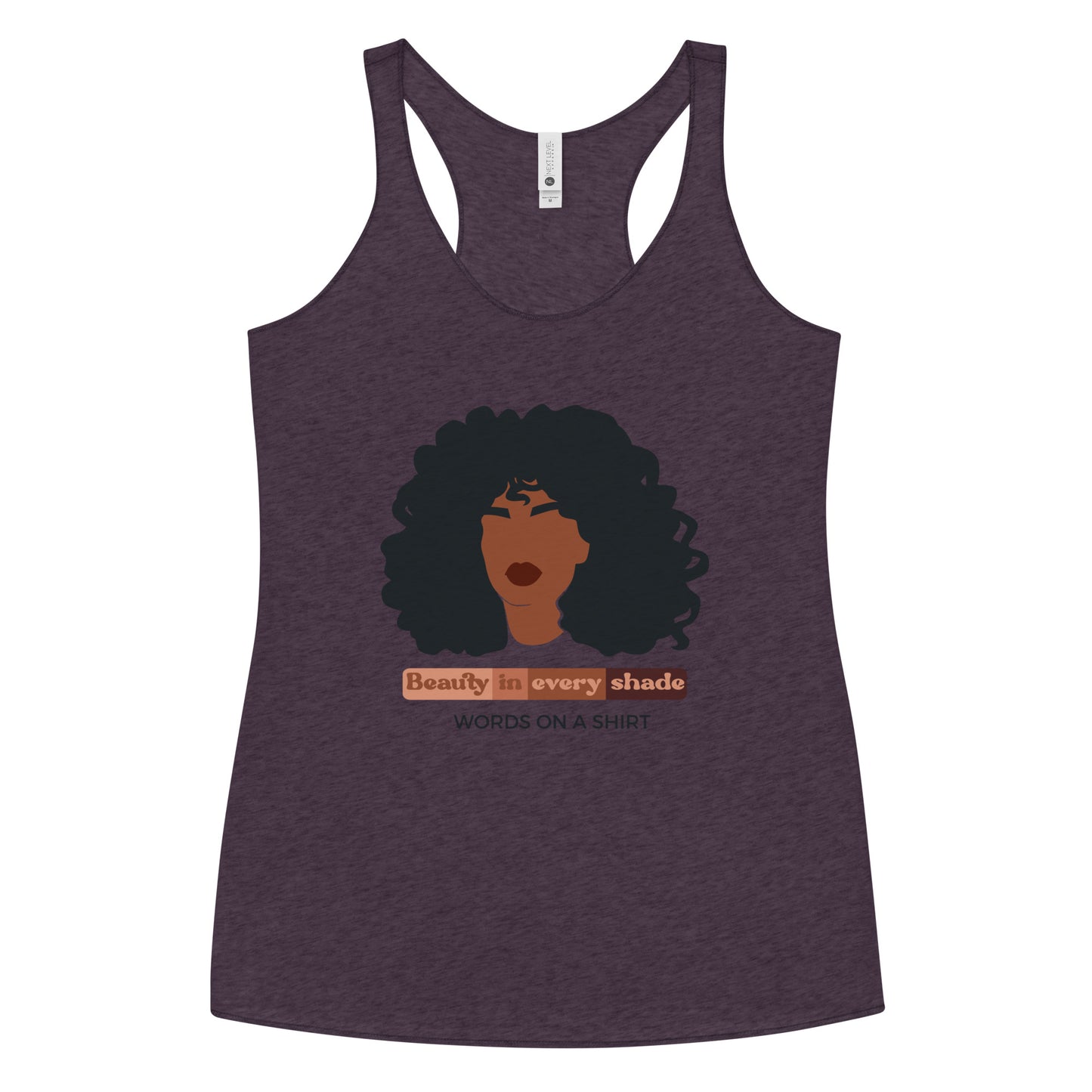 Women's Racerback Tank-Beauty In Every Shade