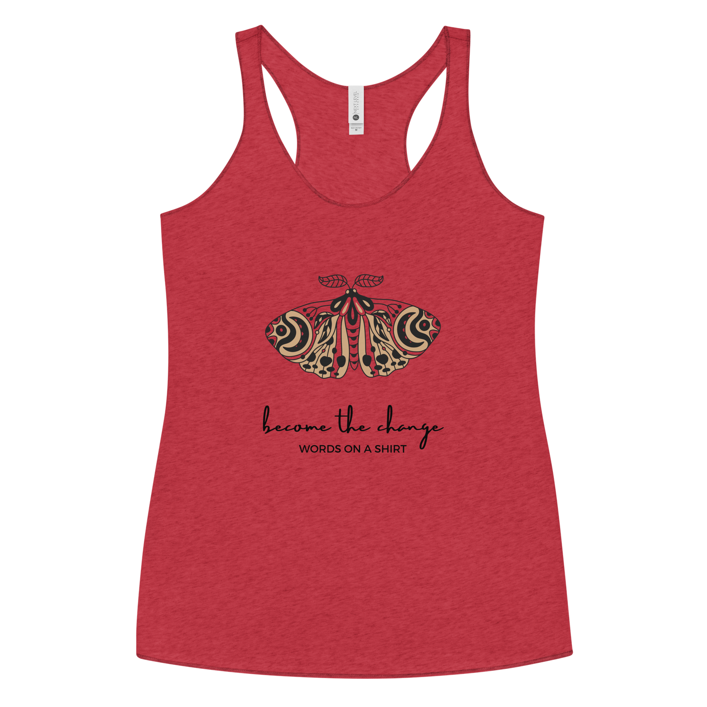 Stay ahead of the trend in this stylish "Become The Change" collection—our racerback tanks are designed to be lightweight with a flattering cut and raw-edge seams. Show them who's boss!