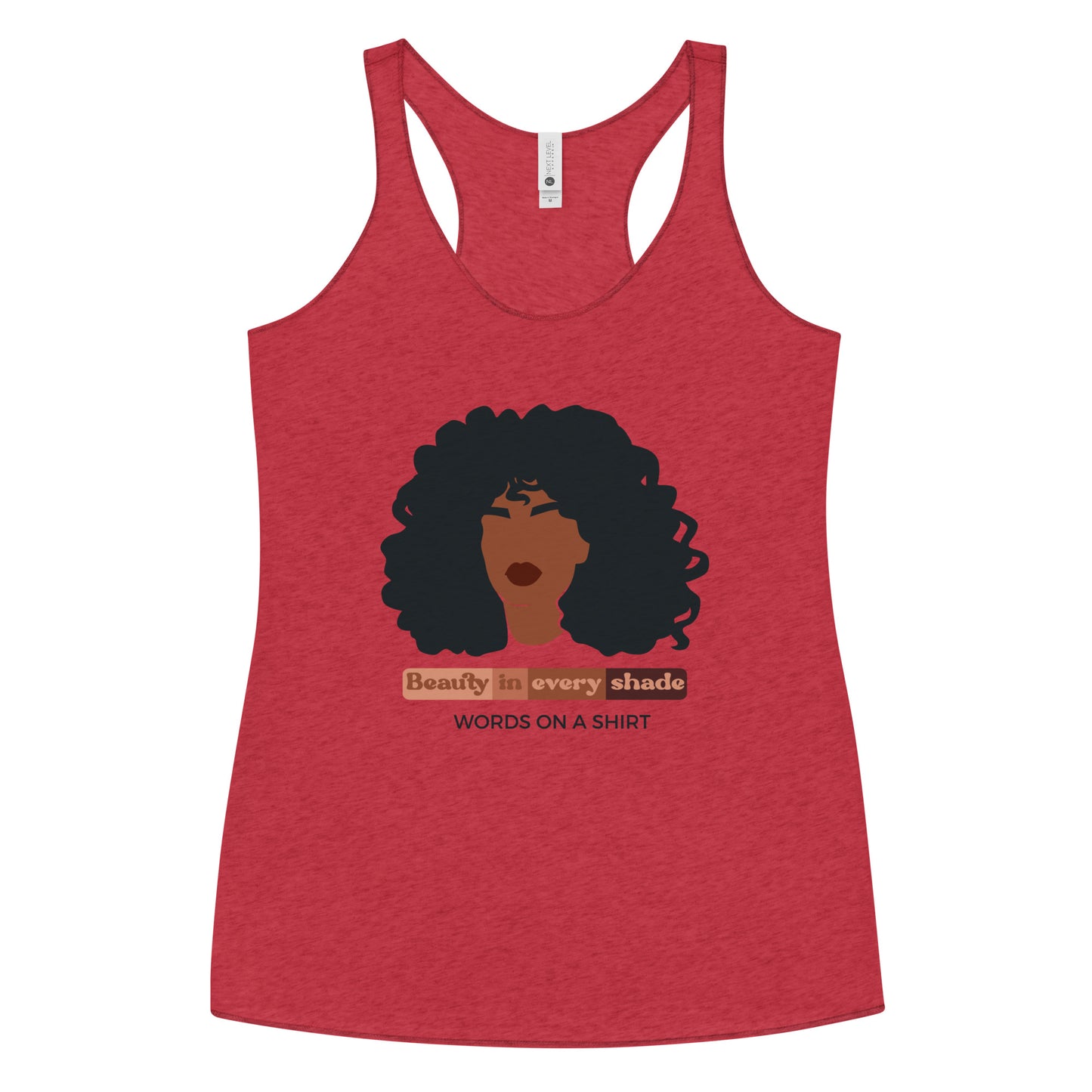 Women's Racerback Tank-Beauty In Every Shade