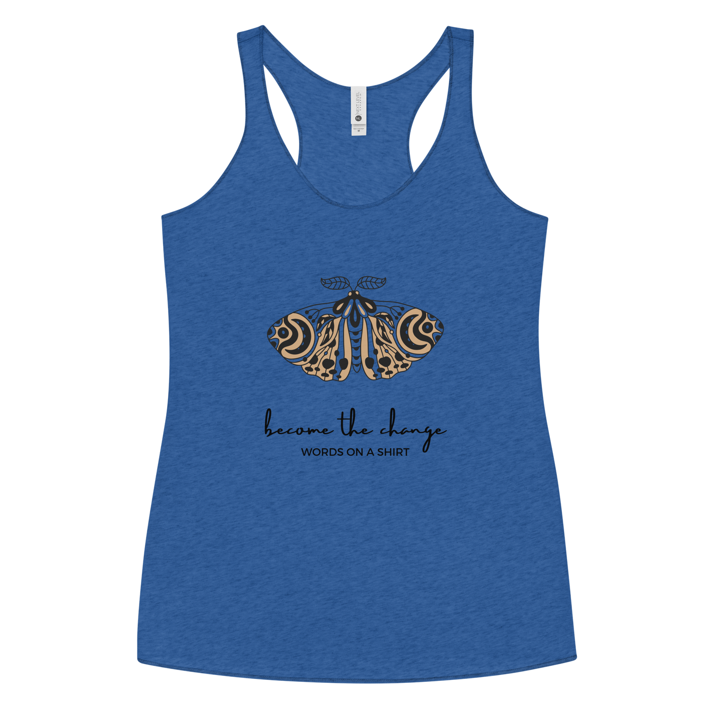 Stay ahead of the trend in this stylish "Become The Change" collection—our racerback tanks are designed to be lightweight with a flattering cut and raw-edge seams. Show them who's boss!