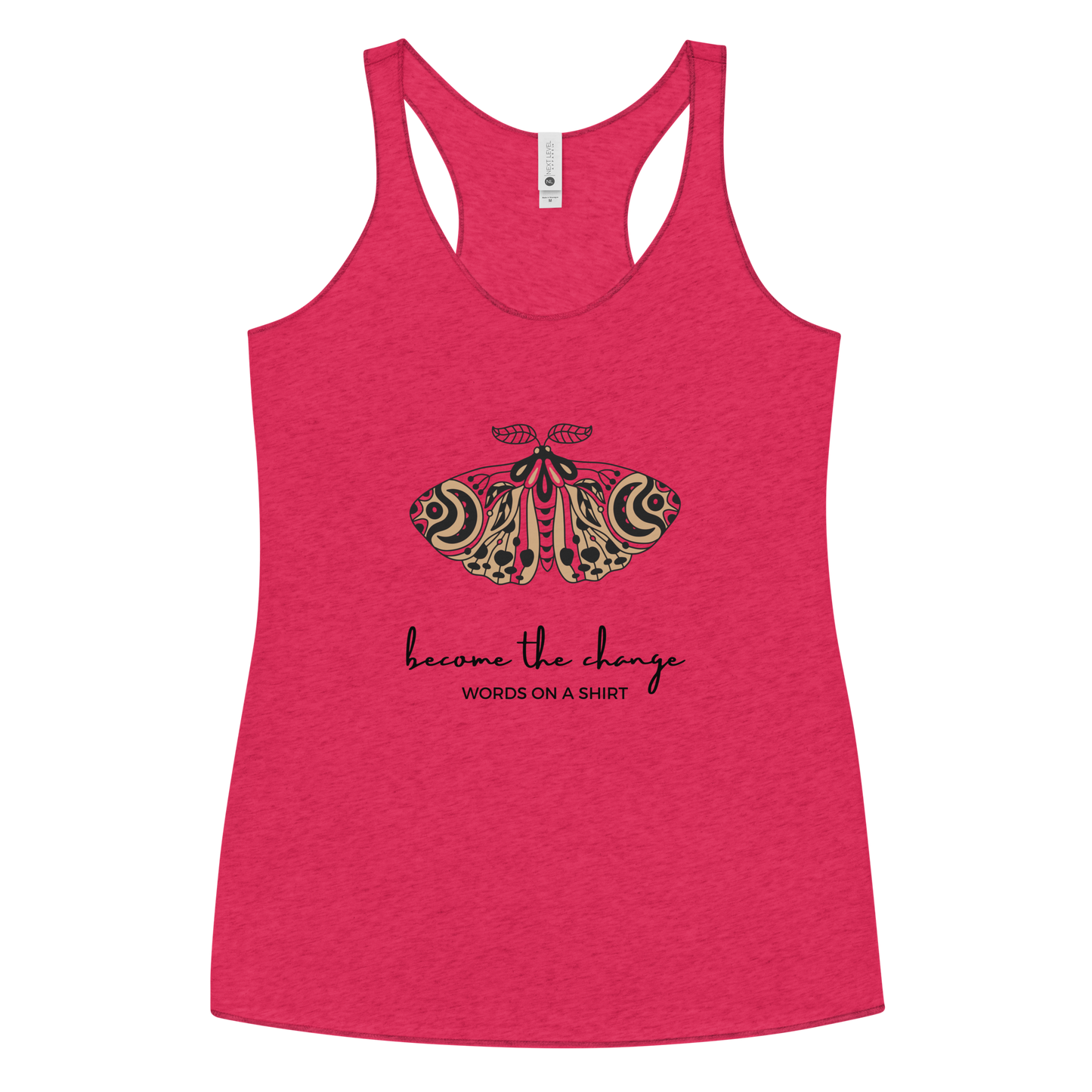 Stay ahead of the trend in this stylish "Become The Change" collection—our racerback tanks are designed to be lightweight with a flattering cut and raw-edge seams. Show them who's boss!