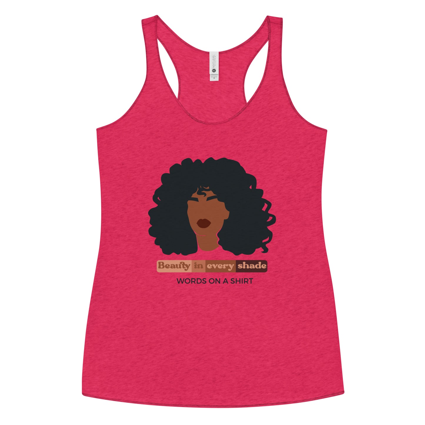 Women's Racerback Tank-Beauty In Every Shade
