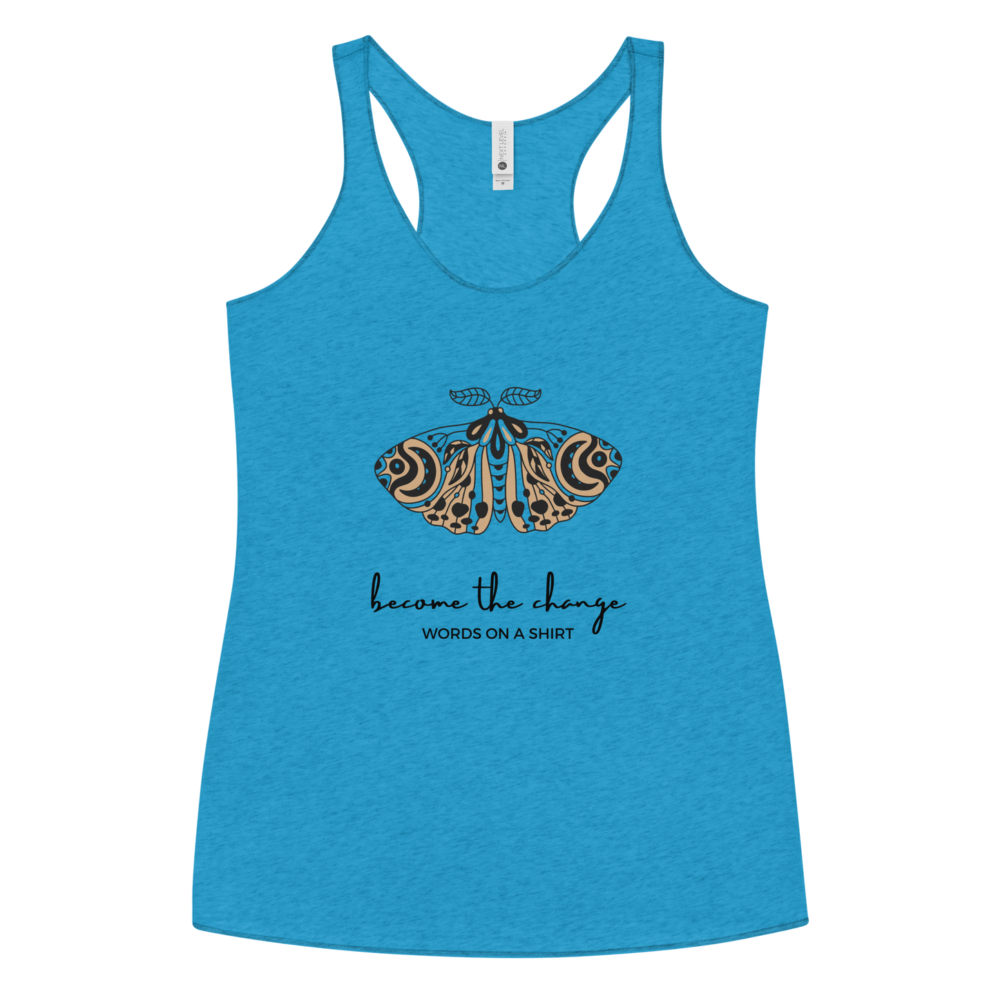 Stay ahead of the trend in this stylish "Become The Change" collection—our racerback tanks are designed to be lightweight with a flattering cut and raw-edge seams. Show them who's boss!