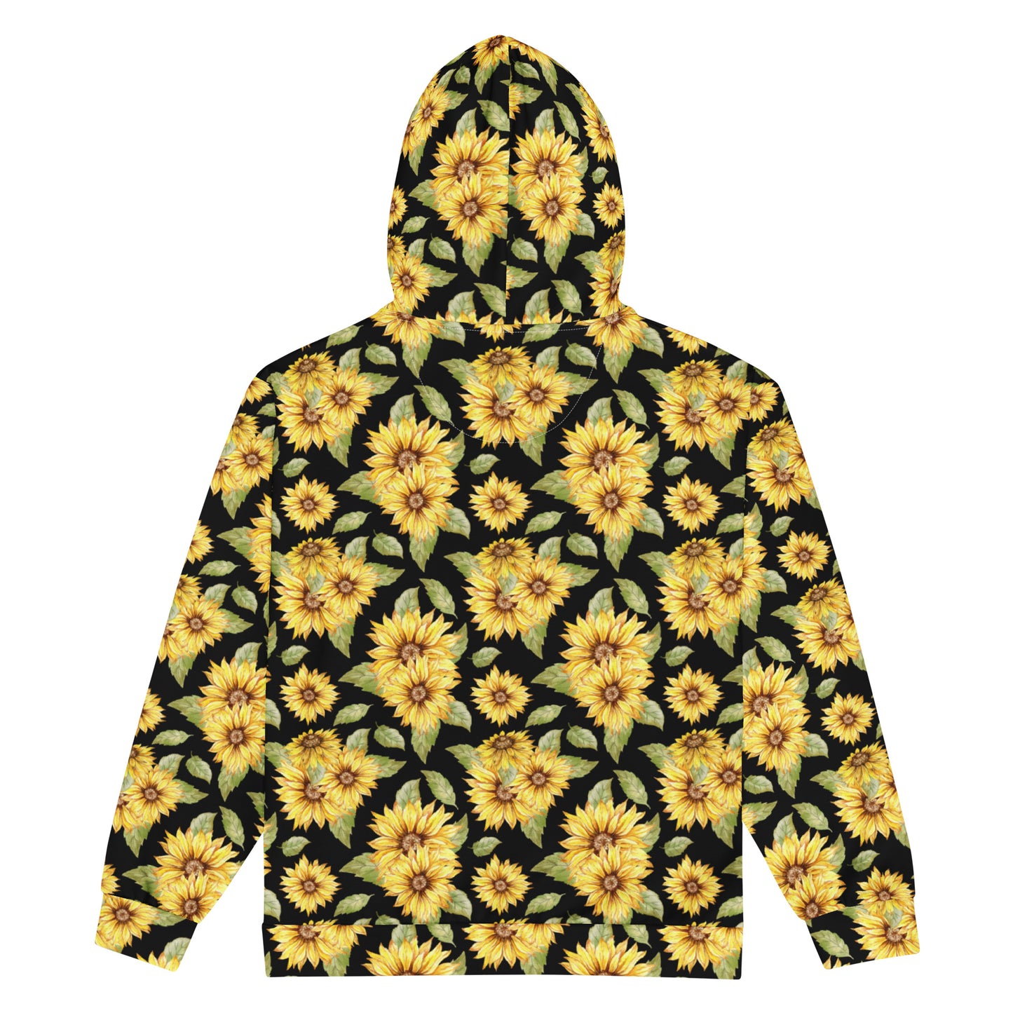 Unisex Zip Hoodie-Sunflowers By Words On A Shirt