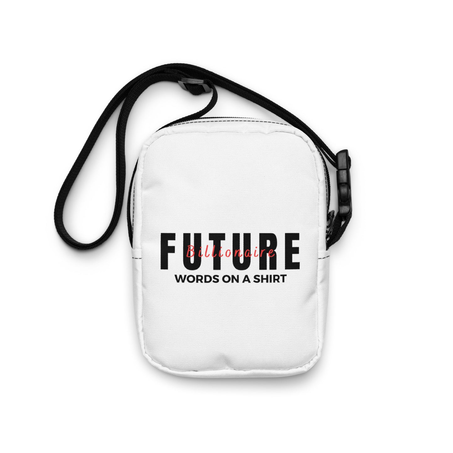 This bag is strong, trendy, and always good to go. Featuring adjustable straps and two ample pockets, it's the perfect companion for outdoor adventures, music festivals, and daily life. Show off your future billionaire status!