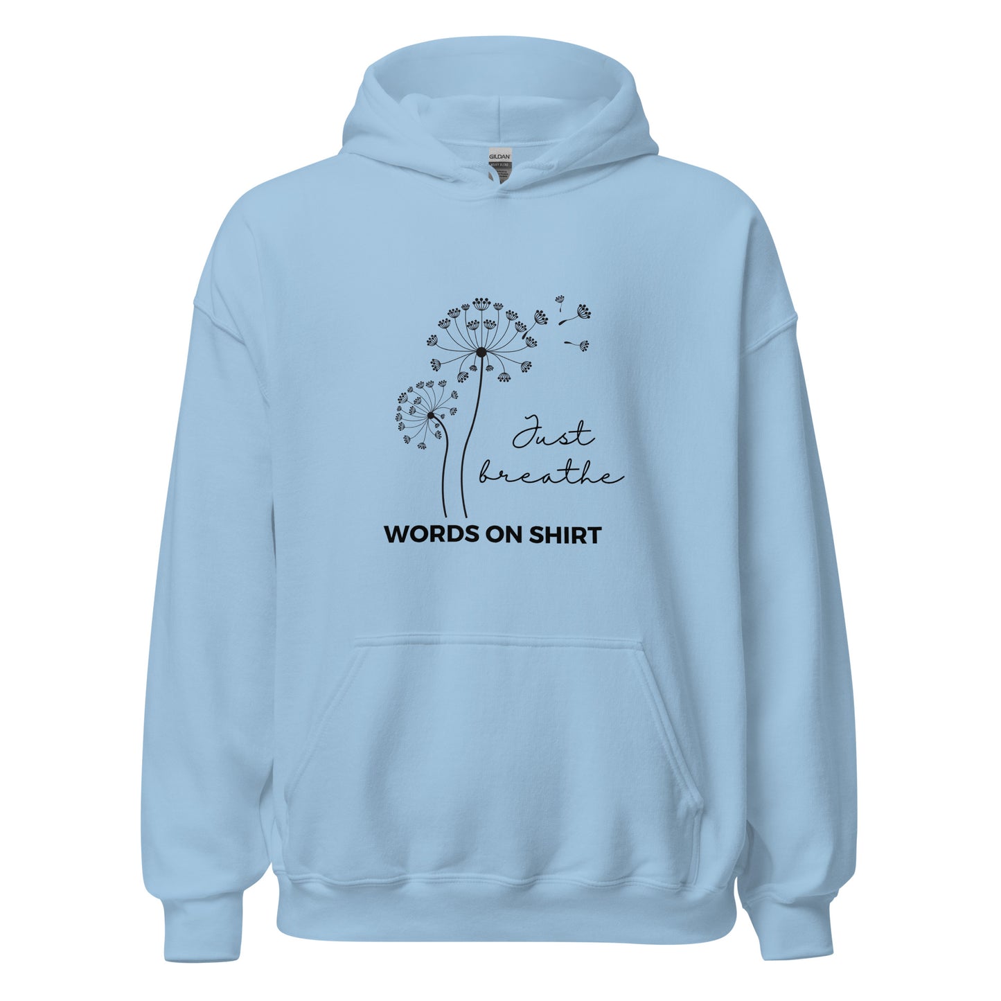 Everyone needs a cozy go-to hoodie to curl up in, so go for one that's soft, smooth, and stylish. It's the perfect choice for cooler evenings! Just Breathe