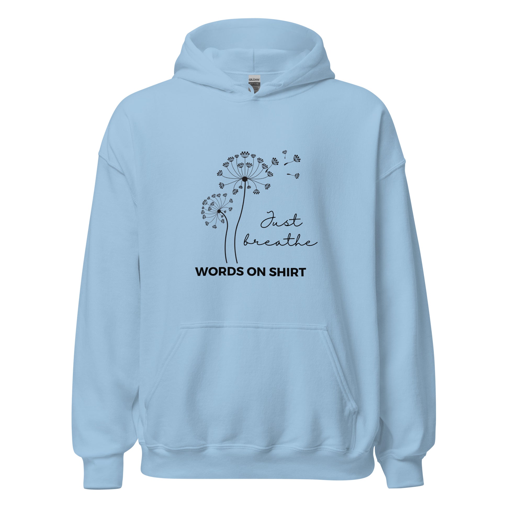 Everyone needs a cozy go-to hoodie to curl up in, so go for one that's soft, smooth, and stylish. It's the perfect choice for cooler evenings! Just Breathe