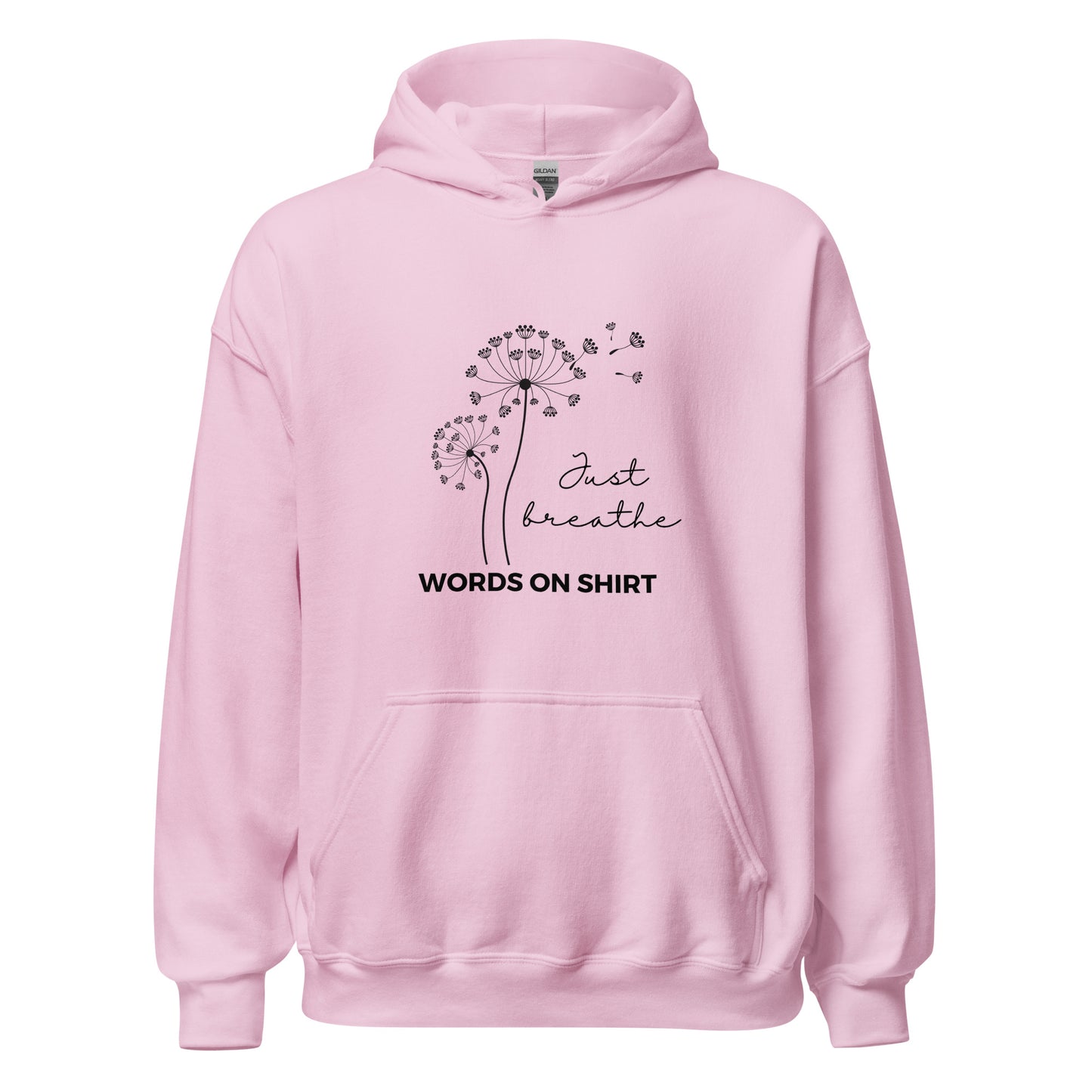 Everyone needs a cozy go-to hoodie to curl up in, so go for one that's soft, smooth, and stylish. It's the perfect choice for cooler evenings! Just Breathe