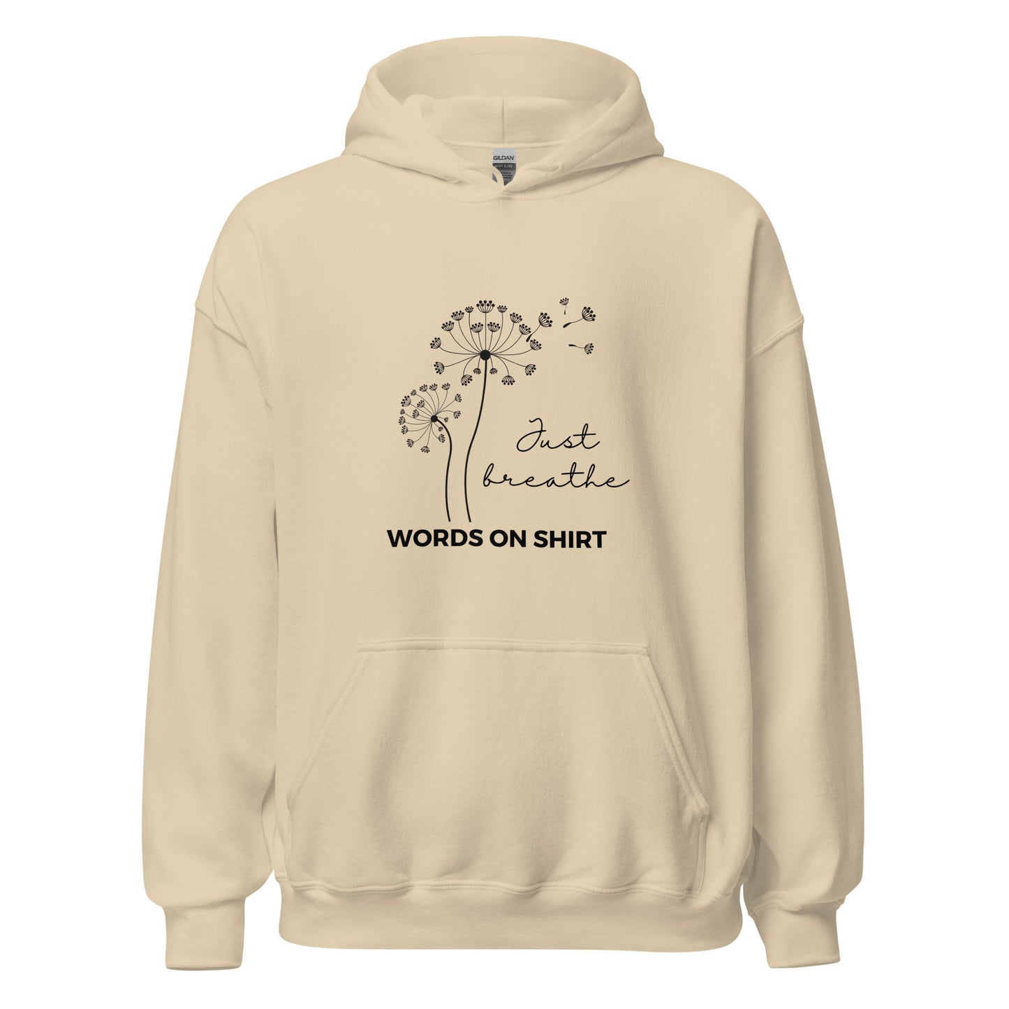 Everyone needs a cozy go-to hoodie to curl up in, so go for one that's soft, smooth, and stylish. It's the perfect choice for cooler evenings! Just Breathe