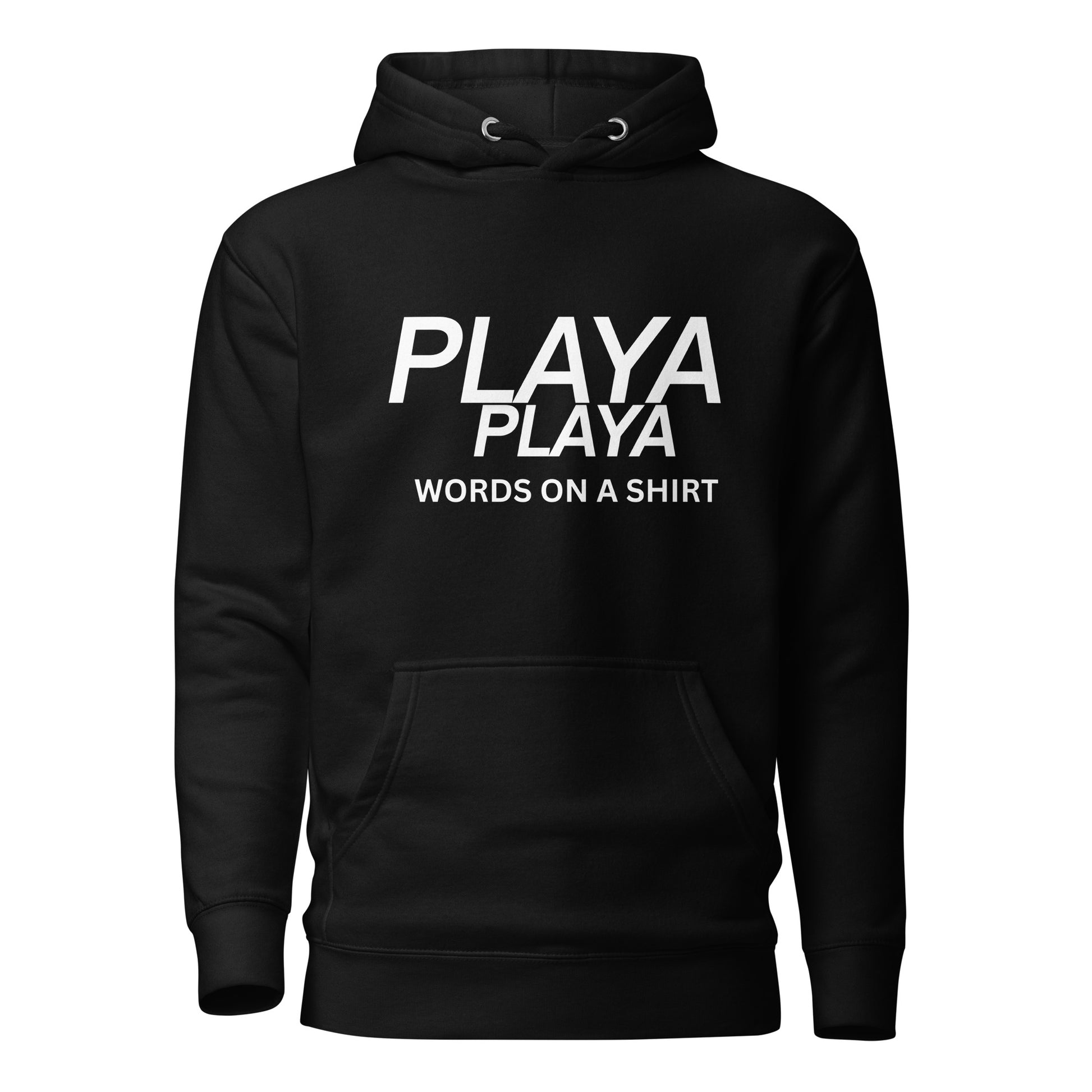 Get ready to rock! This premium hoodie is made from high-quality cotton and features a comfy hood, matching drawstrings, and a front pocket. Add some serious style to your wardrobe with the cool Playa Playa design!