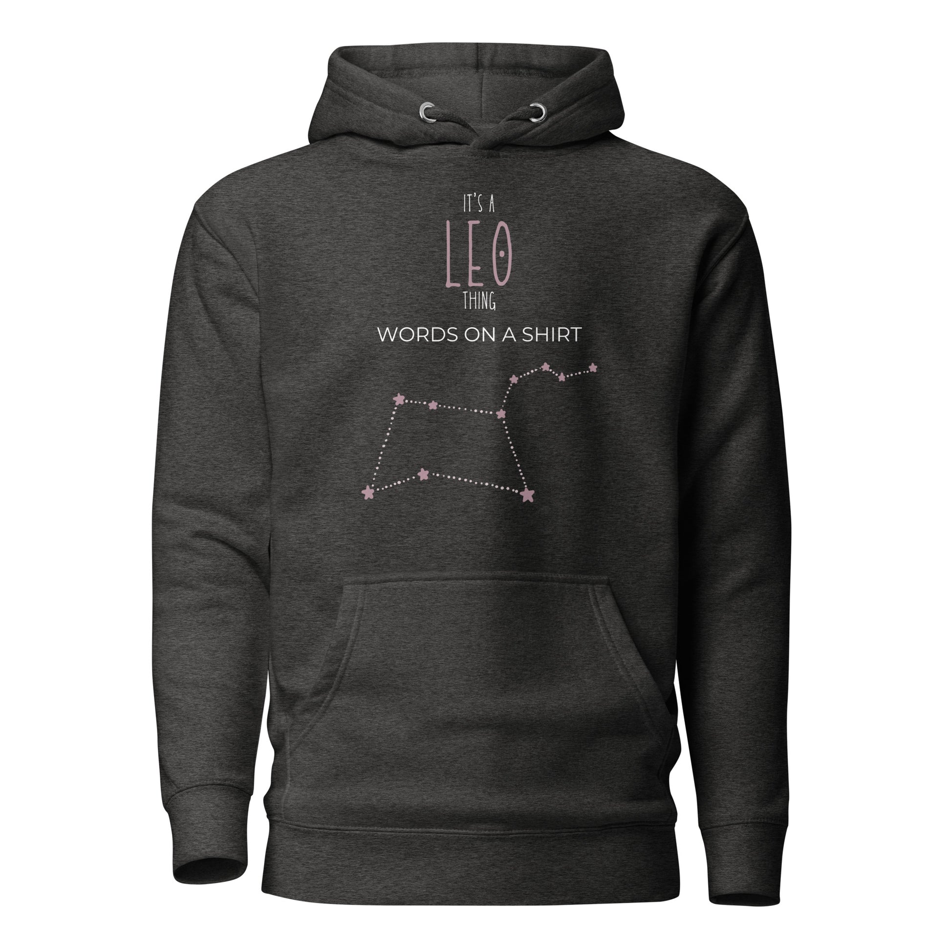 Get ready to slay with this premium hoodie! Made with high-quality cotton, a comfy hood, matching drawstrings, and a front pocket. Upgrade your style with this dope hoodie that's Leo-approved!