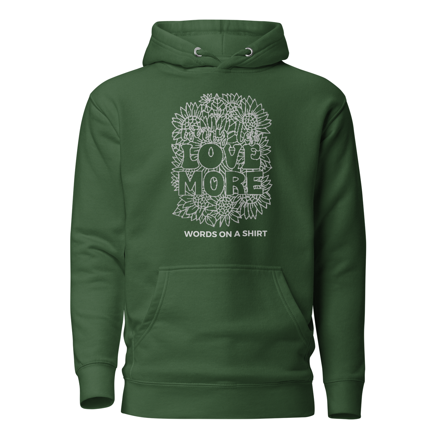 Embrace style and warmth with our Unisex Hoodie-Love More. Made of classic cotton, this hoodie will keep you cozy while spreading the message of love. Whether you believe in Mr. Robot or not, you'll definitely love our unique take on this wardrobe staple. Spread love, not hate, with "More Love."