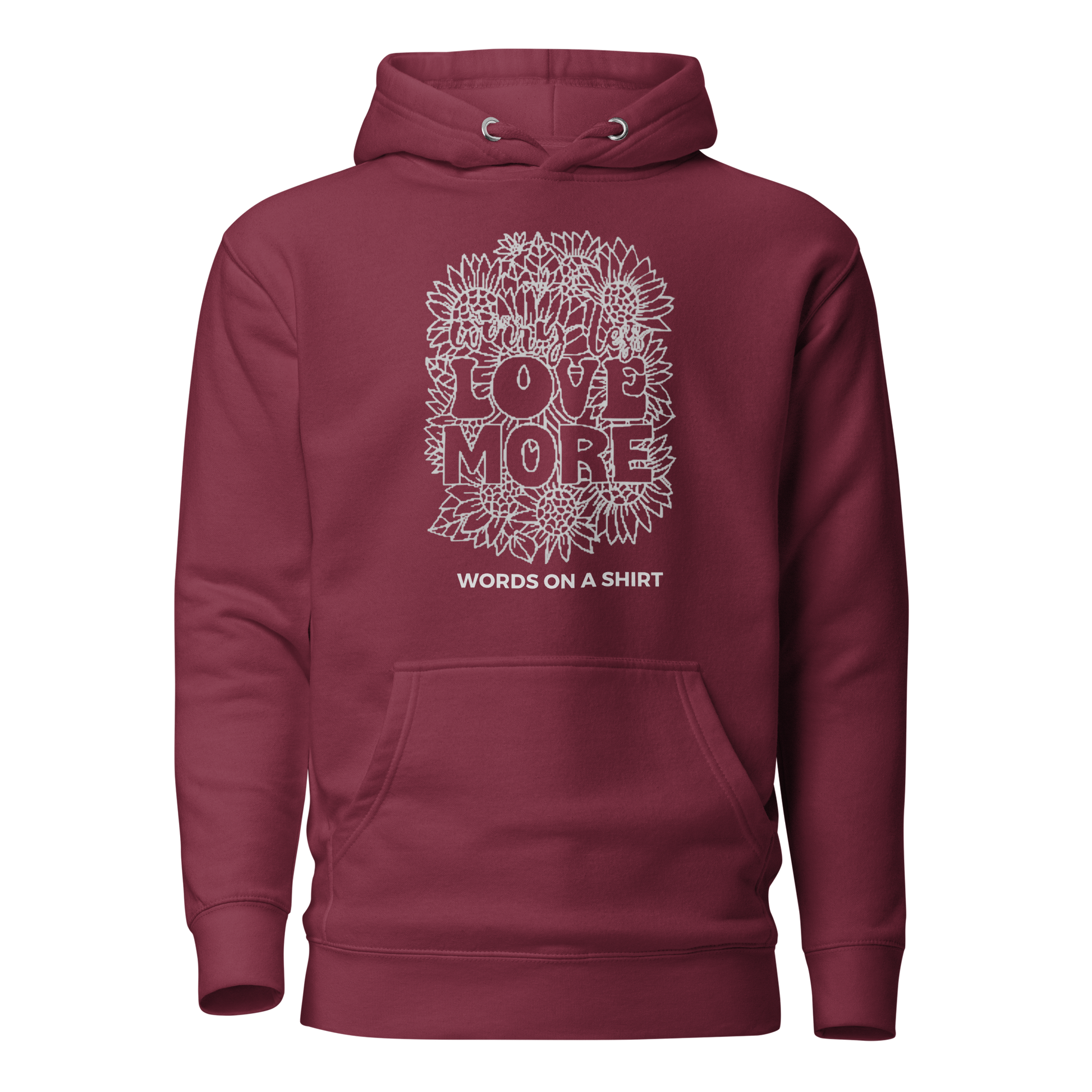 Embrace style and warmth with our Unisex Hoodie-Love More. Made of classic cotton, this hoodie will keep you cozy while spreading the message of love. Whether you believe in Mr. Robot or not, you'll definitely love our unique take on this wardrobe staple. Spread love, not hate, with "More Love."