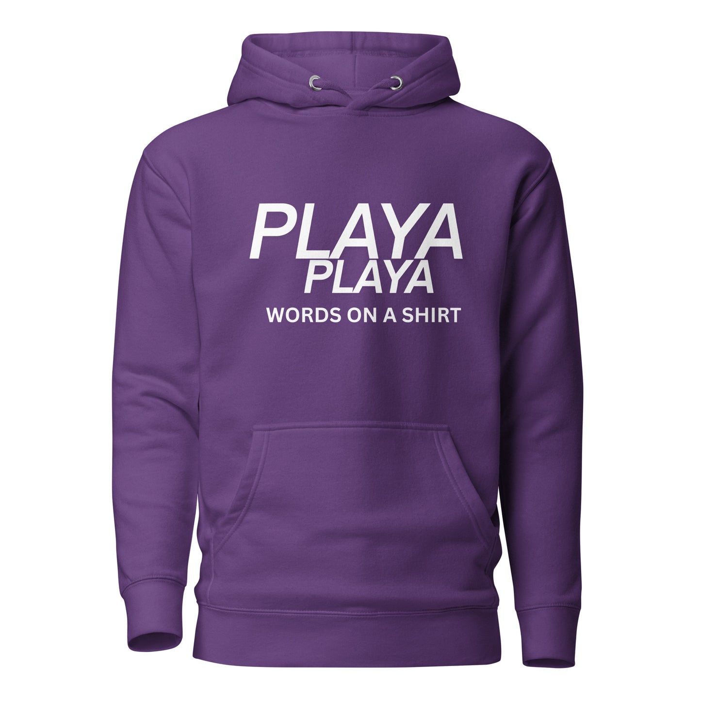 Get ready to rock! This premium hoodie is made from high-quality cotton and features a comfy hood, matching drawstrings, and a front pocket. Add some serious style to your wardrobe with the cool Playa Playa design!