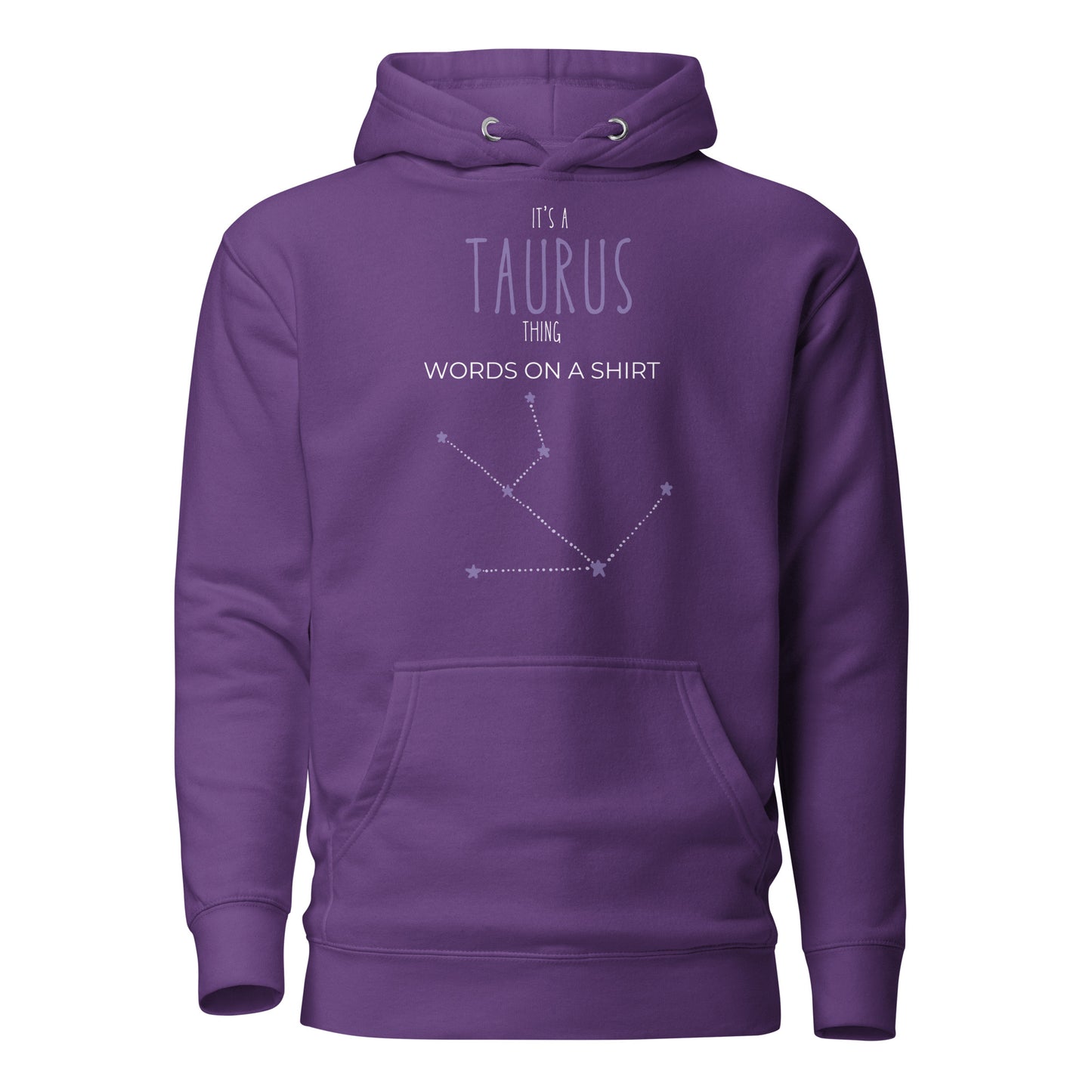 You'll never believe how incredibly comfy and stylish this hoodie is! Perfect for those chilly nights, this iconic streetwear piece features a convenient front pocket and a cozy hood. Definitely a must-have for all you Taurus folks out there!