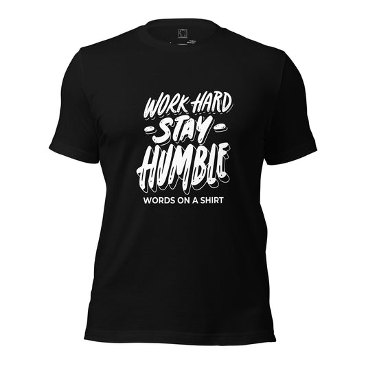 Forget about it! Don't miss this offer for the ultimate cotton tee - 100% satisfaction guaranteed. No shrinkage, expertly sewn seams, and the perfect fit. Don't forget to stay humble and work hard while looking fly.