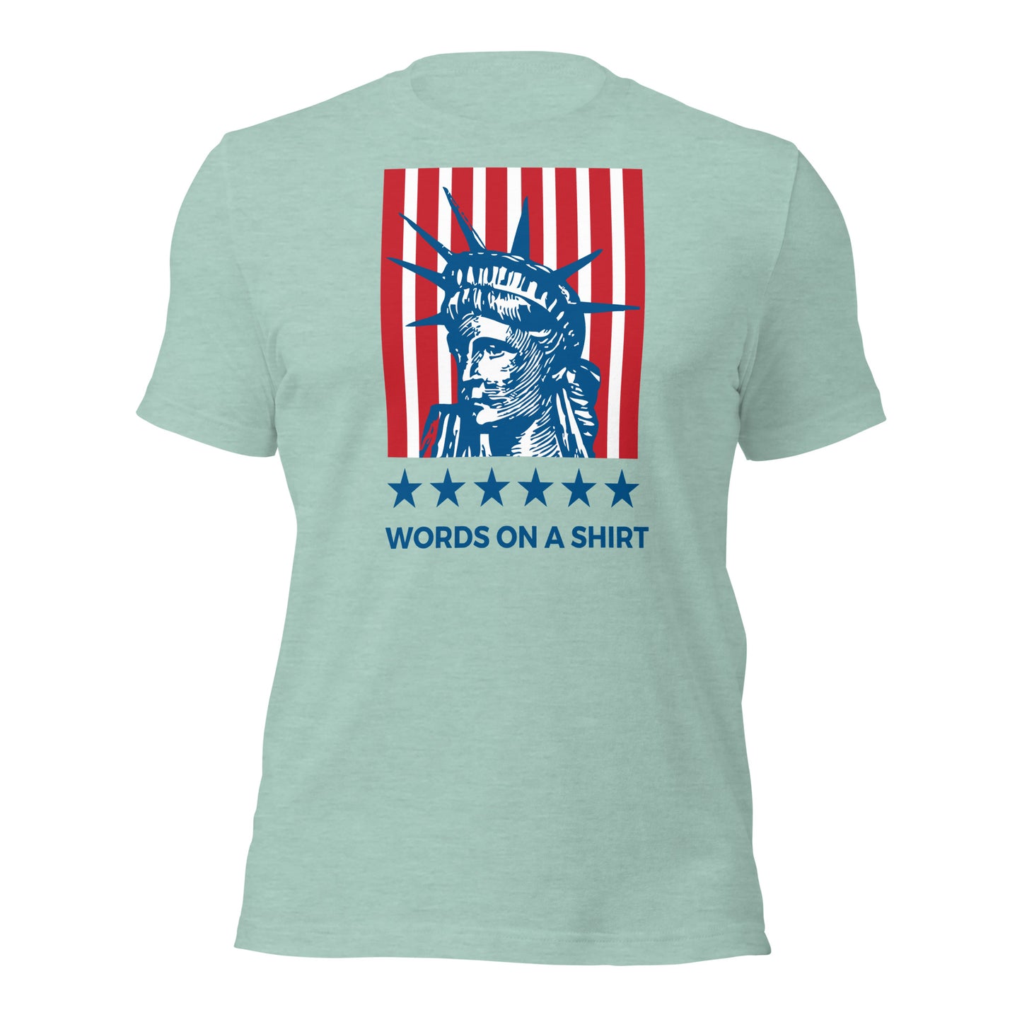 Unisex T-Shirt-Lady Liberty