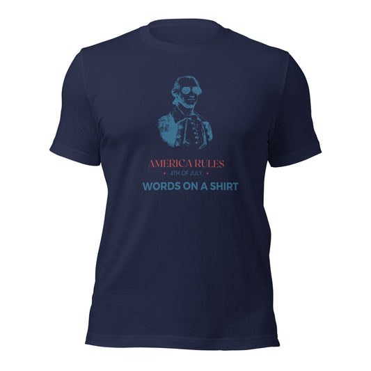 Unisex T-Shirt-America Rules